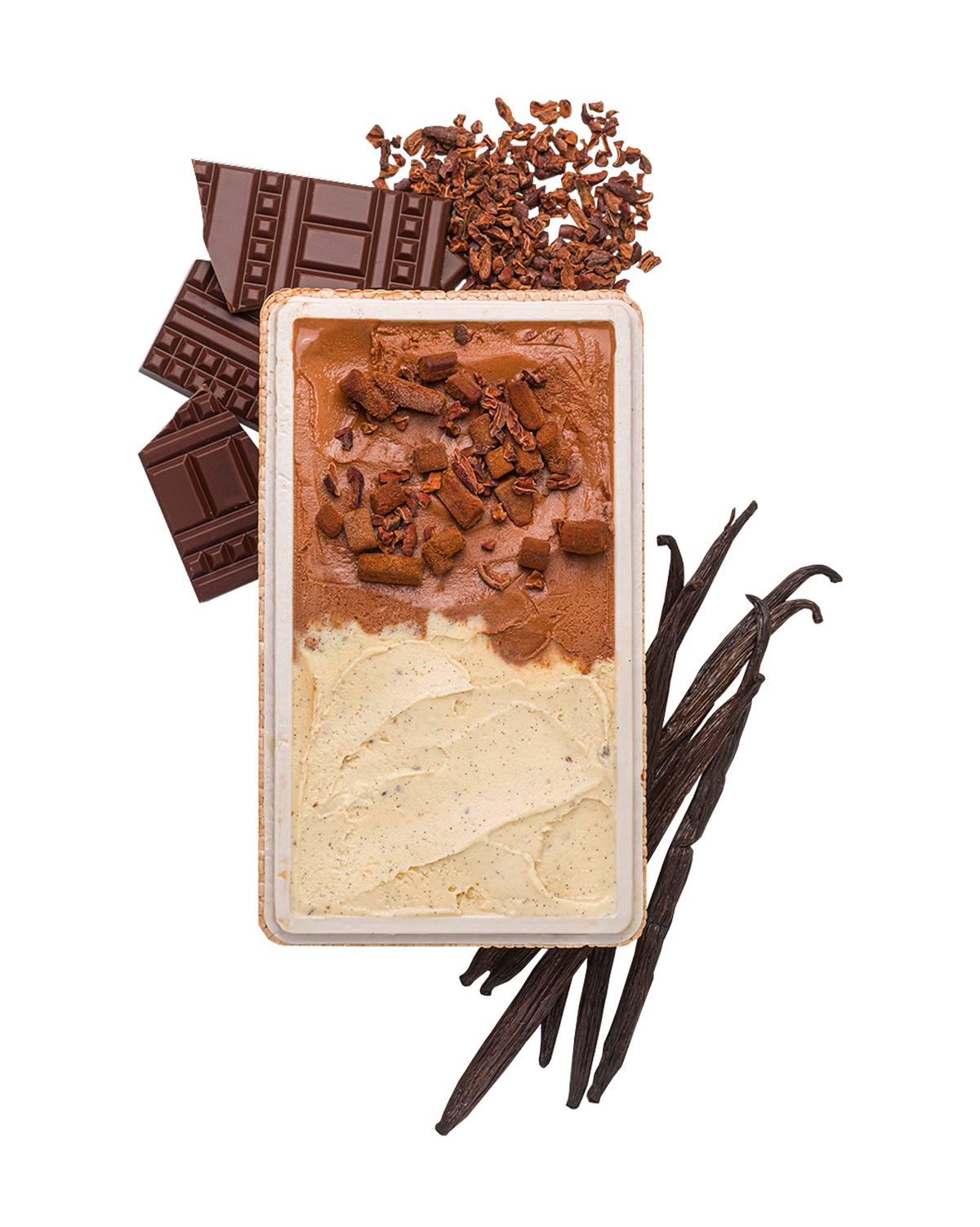 Glaces Vanille - Chocolat Pérou